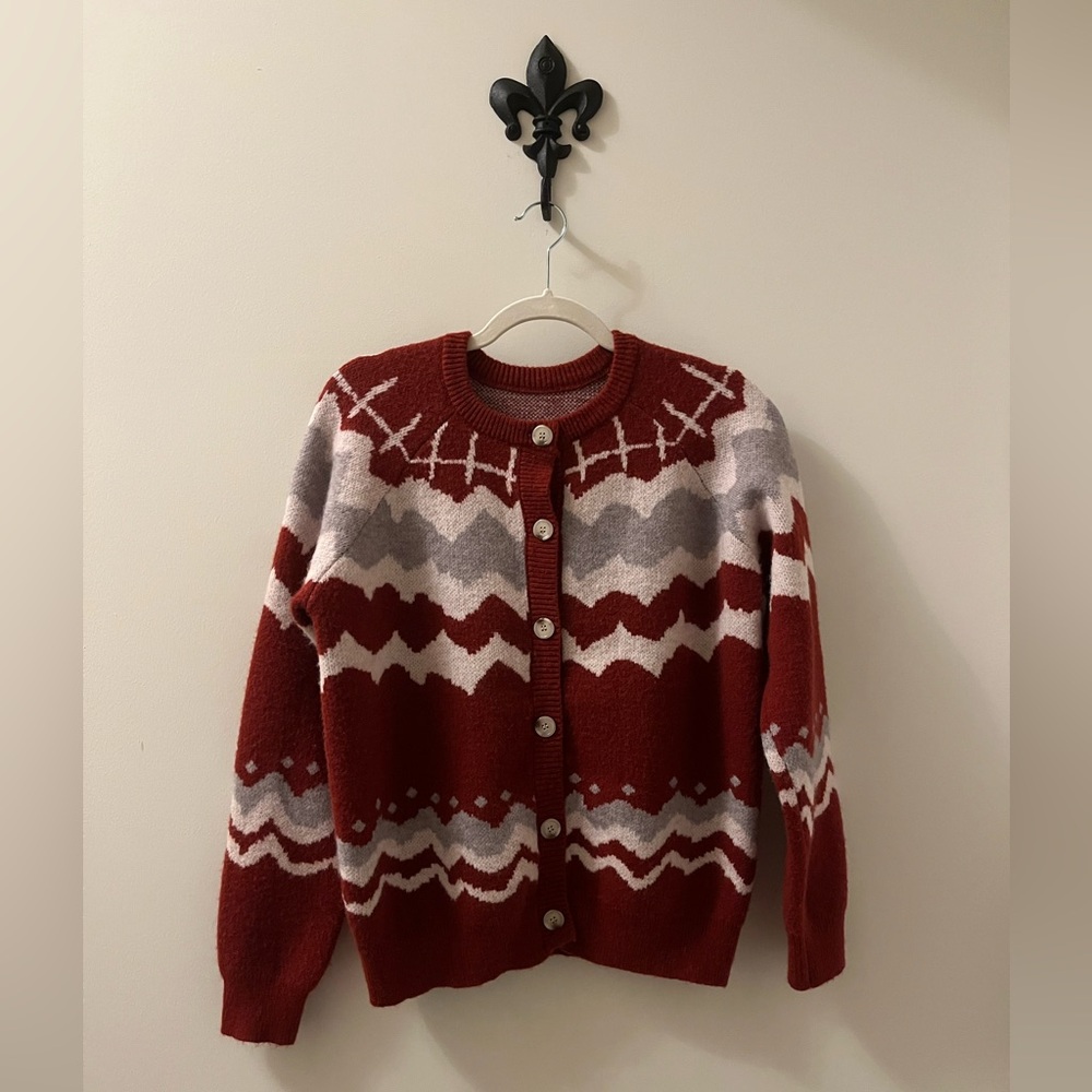 Warm Holiday Cardigan